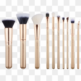 New 10pcs Best Makeup Brushes Set Jessup Eyeshadow - Makeup Brush, HD Png Download - eyeshadow png