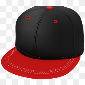 Red And Black Cap Png Clipart - Cap Png, Transparent Png - red hat png
