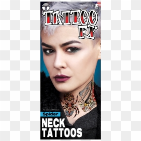 Magazine, HD Png Download - neck tattoo png