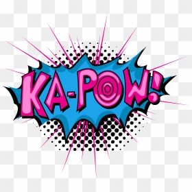 Pow Png Pink - Graphic Design, Transparent Png - poof png