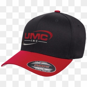 Flexfit Black/red Hat , Png Download - Baseball Cap, Transparent Png - red hat png