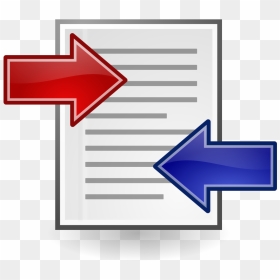 File Merge Icon Png, Transparent Png - document icon png