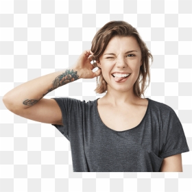 Jaw Teeth Resting Position, HD Png Download - neck tattoo png