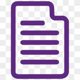 Document Icon Purple, HD Png Download - document icon png