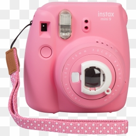 Fujifilm Instax Mini 9 Camera - Pink Instax Mini 9, HD Png Download - polaroid camera png