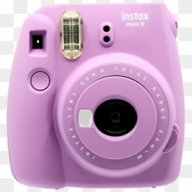 Clipart Camera Aesthetic, Picture - Fujifilm Instax Mini 9 Smokey Purple, HD Png Download - polaroid camera png