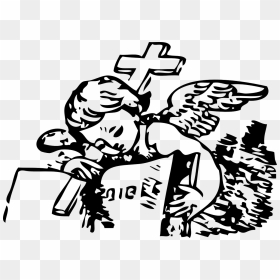 Little Angel And Bible Svg File - Angel Bible Vector, HD Png Download - bible icon png
