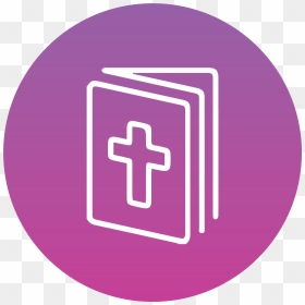 Bible Icon - Bible Icon Purple, HD Png Download - bible icon png
