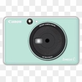 Canon Zoe Mini C Polaroid Camera Mint Green - Canon Polaroid, HD Png Download - polaroid camera png