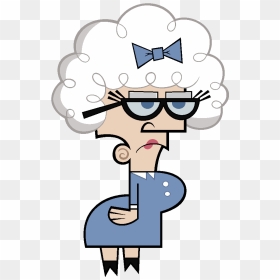 Mr Crocker Png - Mrs Crocker Fairly Odd Parents, Transparent Png - poof png