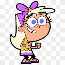 The Fairly Oddparents Character Chloe Excited Transparent - Fairly Oddparents Anti Chloe, HD Png Download - poof png
