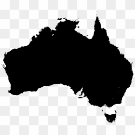 Asia - Black Australia Shape, HD Png Download - asia png