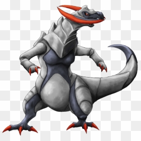 Shiny Haxorus By Howling-wolf - Haxorus Shiny Png, Transparent Png - wolf howling png