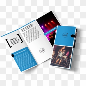 Live Music Band Brochure Template Preview - Band Brochure, HD Png Download - live music png