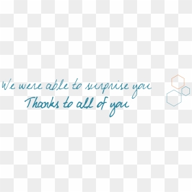 Calligraphy, HD Png Download - thanks png