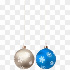 Christmas Hanging Png Clip - Transparent Christmas Hanging Balls Png, Png Download - hanging christmas ornaments png