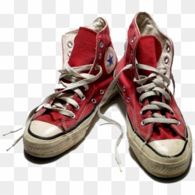 Old Sneakers Aesthetic, HD Png Download - converse png