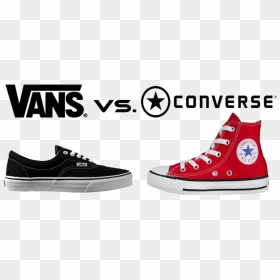 Vans Vs All Star, HD Png Download - converse png