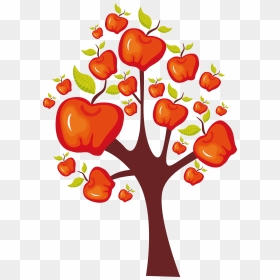 Apple Tree Clipart Png Picture Freeuse Business Intelligence - Apple Tree Cartoon Transparent, Png Download - apple tree png