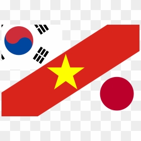 Flag Ceulemans Cup Korea Vietnam Japan - South Korea Flag, HD Png Download - japan flag png