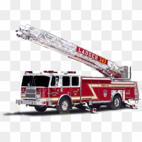 Manueverable And Capable - Fdny Fire Trucks Ladder, HD Png Download - firetruck png