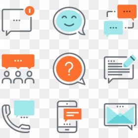 Message Bubble Png - Icon Vector Bubble Chat Png, Transparent Png - message bubble png