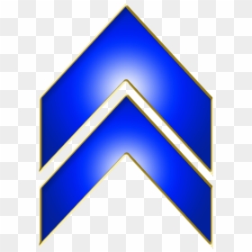 Double Arrow Blue Up - Arrow Up Png Blue, Transparent Png - double arrow png