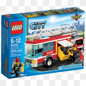   - Lego 60002, HD Png Download - firetruck png