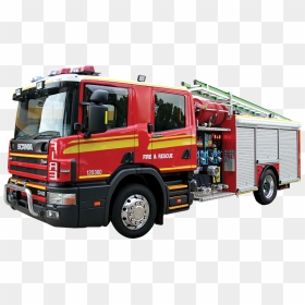 Australia Fire Truck Transparent, HD Png Download - firetruck png