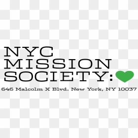 Nyc Mission Society , Png Download - Nyc Mission Society, Transparent Png - nyc png