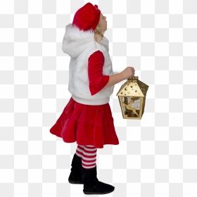 Little Girl Christmas Png, Transparent Png - little girl png