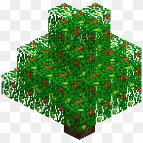 Minecraft Leaves , Png Download - Minecraft Oak Tree Png, Transparent Png - apple tree png