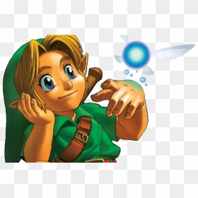 Legend Of Zelda Ocarina Of Time Artwork, HD Png Download - legend of zelda png