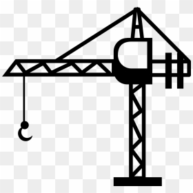 Crane Small Tower Transparent & Png Clipart Free Download - Crane Png Clipart, Png Download - crane png