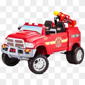 Fire Truck Transparent File - Dodge Ride On Fire Truck, HD Png Download - firetruck png