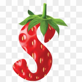 Strawberry Bite Logo Clipart Picture Transparent Library - Strawberry Logo, HD Png Download - bite mark png