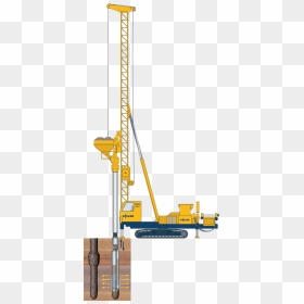 Transparent Stone Column Png - Vibrocat Machine, Png Download - crane png