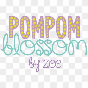 Pompom Blossom Logo En, HD Png Download - pom pom png