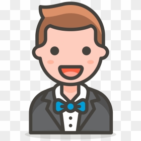 Office Worker Icon Png, Transparent Png - tuxedo png