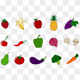 Thumb Image - Clipart Fruits And Vegetables, HD Png Download - vegetable png