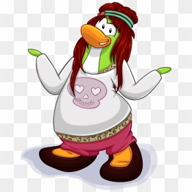 New Art Style - Club Penguin Png Girl, Transparent Png - girls png