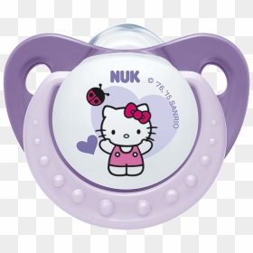 Nuk Hello Kitty Orthodontic Soother "  Title="nuk Hello - Nuk Hello Kitty Pacifier, HD Png Download - pacifier png