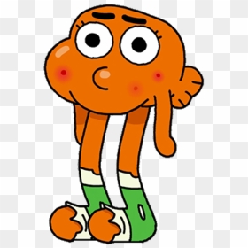 Amazing World Of Gumball Orange Guy , Png Download - Amazing World Of Cumball, Transparent Png - fat guy png
