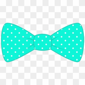 Bow Tie Necktie Blue Clip Art - Bow Ties Clip Art, HD Png Download - gold dots png