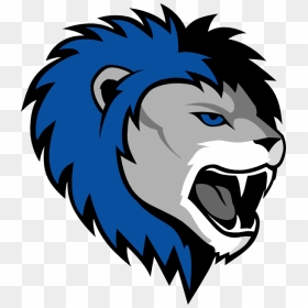 Lionshead3 - Lion Face Png, Transparent Png - detroit lions logo png