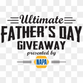 Father's Day Giveaway Png, Transparent Png - fathers day png