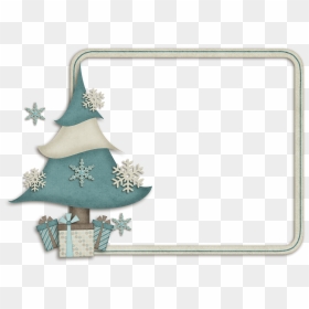 Christmas Frame Turquoise, HD Png Download - fancy borders png