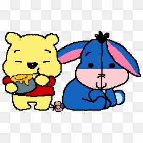 Winnie The Pooh And Eeyore Clip Art, HD Png Download - eeyore png