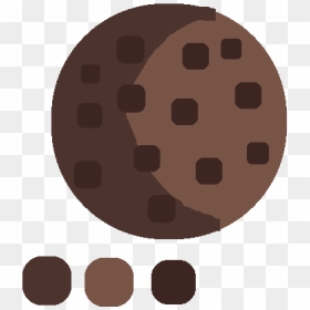 3 Color Chocolate Chip Cookie, HD Png Download - chocolate chip cookie png