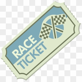 Misc Race Ticket Clip Arts - Racing Ticket, HD Png Download - ticket icon png